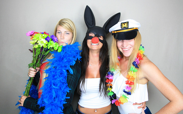 Kyle's birthday party in Temecula with booth12 photo booth rentals